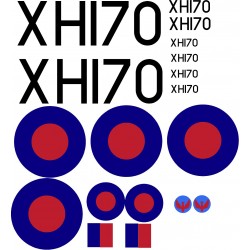 English Electric Canberra PR9 Decal Set