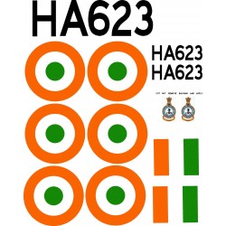 Hawker Tempest scale - India decal sets