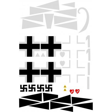 Messerschmitt ME-109 Decal Set