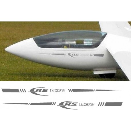 ASW 20 - 1/4 scale set