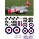 Martin Baker Gloster Meteor Decal Set