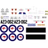 Pilatus PC-9 Decal set