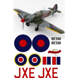 Hawker Hurricane JXE Night Reaper Decal Set