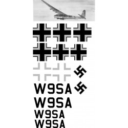 ME323 W9SA Decal set