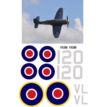 Hawker Seafury FB11 Decal sets 4