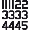 NUMBERS - cnc cut vinyl
